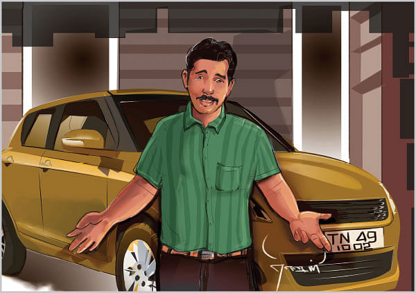 மரண பயம் ஏற்படுத்திய பெட்ரோல் டேங்க்!
