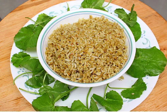 அம்மா ரெசிப்பி; "வல்லாரைக் கீரை சாதம்"