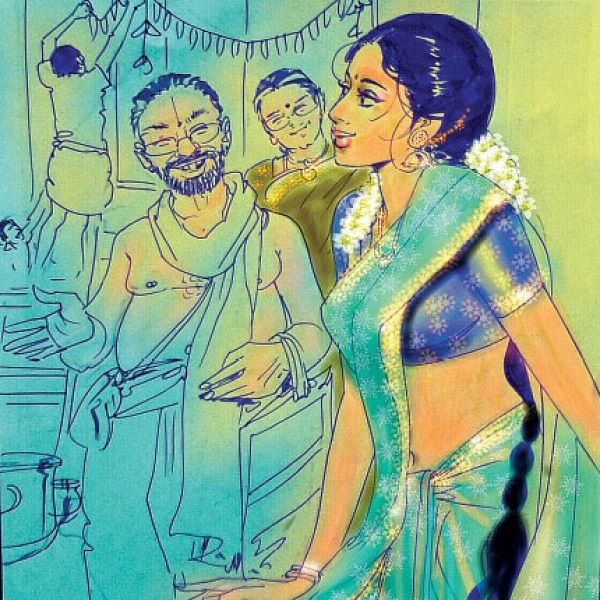 மனுஷி -  அம்மி மிதித்தலும் அருந்ததி பார்த்தலும்!