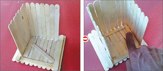 ஐஸ்குச்சி வீடு
