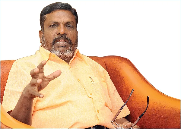 “ரஜினி, கமலை ஏன் எதிர்க்க வேண்டும்?” - திருப்பிக் கேட்கும் திருமாவளவன்