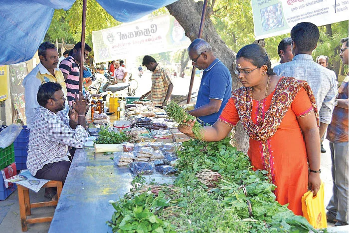 இயற்கை வாரச்சந்தை... விவசாயிகளே விலை நிர்ணயம் செய்யலாம்!