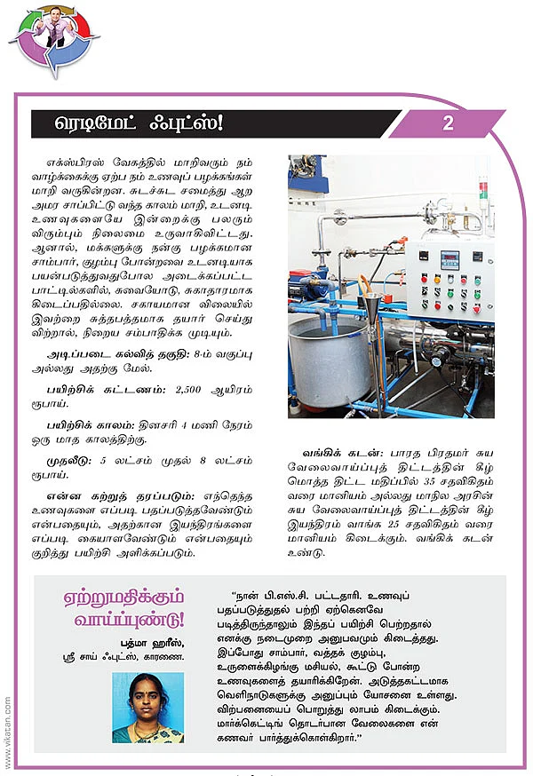எளிய பயிற்சிகள்... எக்கச்சக்க வருமானம்!
