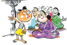 குட்டீஸ் குறும்பு!