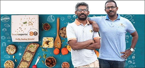 டெக்ஜாம்பவான்கள்! - #LetStartup - ஸ்நாக் எக்ஸ்பெர்ட்ஸ் வேதிப்பொருள் சேர்க்கப்படாத நொறுக்குத் தீனிகள்!