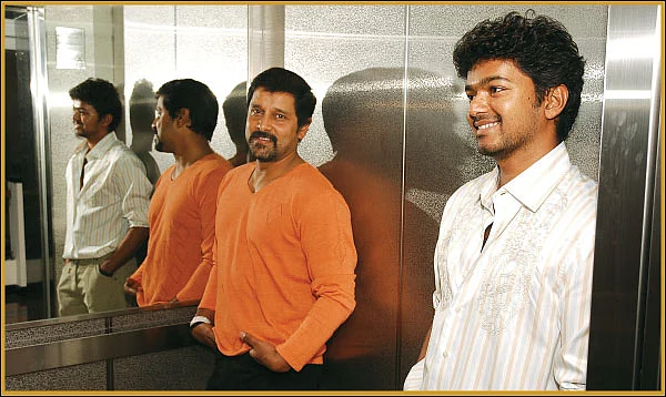 விஜய் - விக்ரம் செம ஸ்பெஷல் சந்திப்பு!