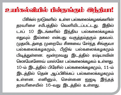 கம்பெனி ஸ்கேன் - அர்விந்த் லிமிடெட்!
