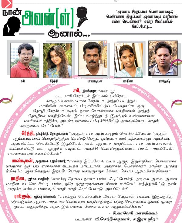 நான் அவன்(ள்) ஆனால்...