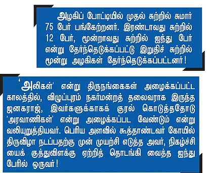மானாட.. மண்டபம் ஆட!