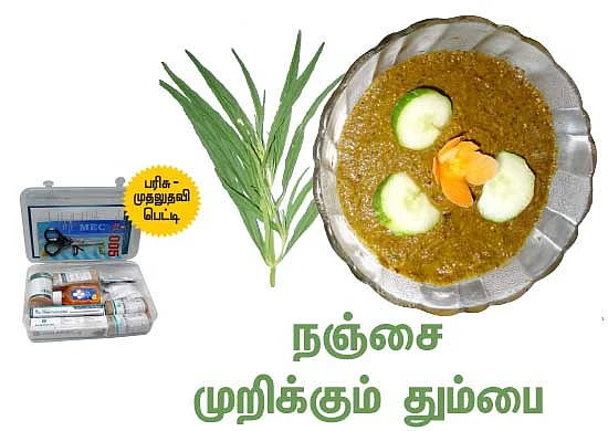 அம்மா ரெசிப்பி; நஞ்சை முறிக்கும் தும்பை