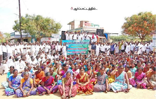 ‘‘குவாரி அனுமதியை ரத்து செய்யாவிட்டால், தேர்தலைப் புறக்கணிப்போம்’’