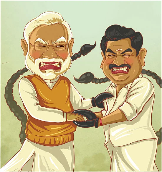 வளைக்கும் பா.ஜ.க... மலைக்கும் அ.தி.மு.க!