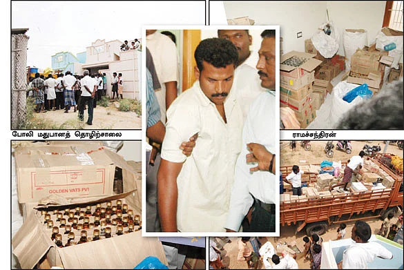 போலி மதுபான ஆலையில் அமைச்சருக்குத் தொடர்பா?