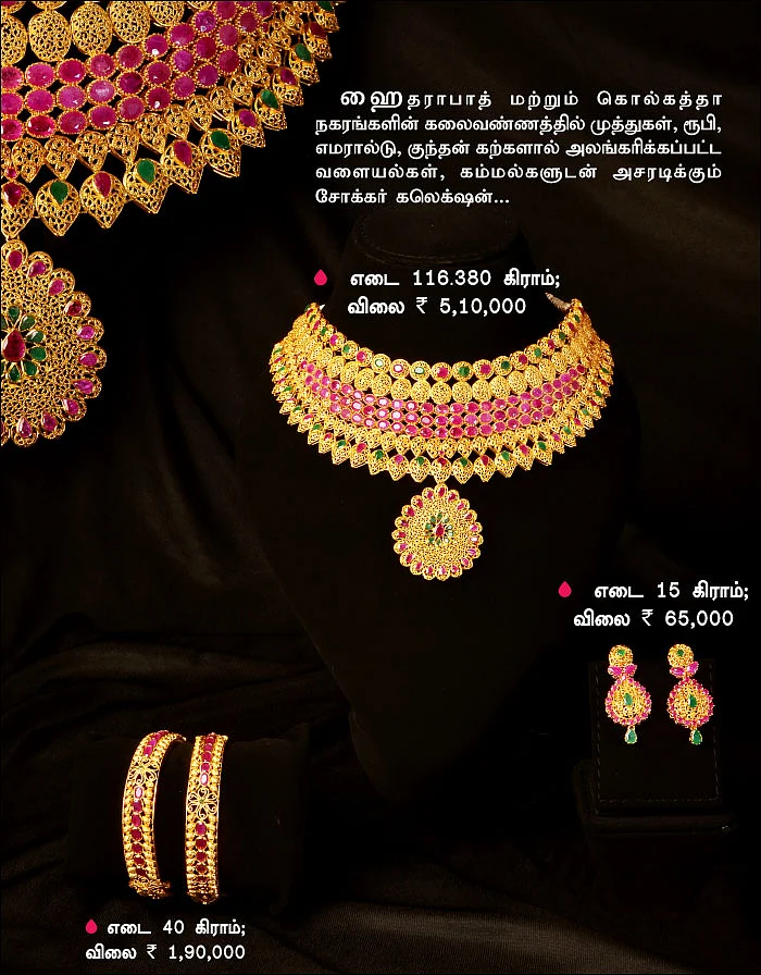 பெண்ணழகை மெருகூட்டும் பொன்னழகு!