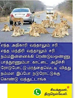 வாட்ஸ்அப் பராக்... பராக்!