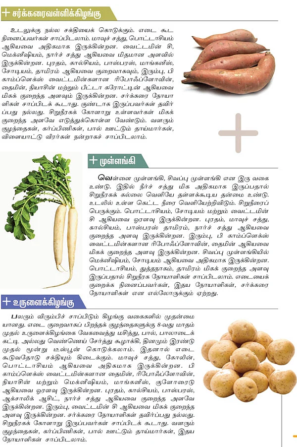 வலுவைத் தரும் கிழங்கு வாதத்தையும் தரும்!
