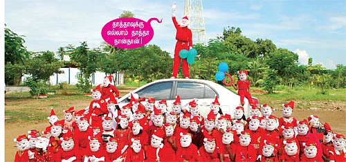 சிக்கு புக்கு சான்டா க்ளாஸ் !