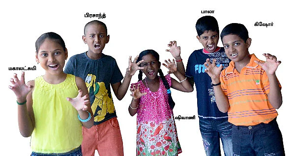 மிரட்டல் காட்டிய மோக்லி!