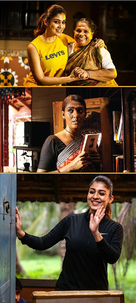 நயன்தாராவின் டபுள் ஆக்ஷன்! - அஞ்சாத யமுனா... வெள்ளந்தி பவானி...