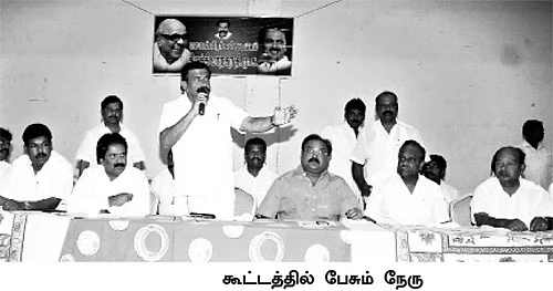 பரணிகுமார் இடைத்தேர்தல் பலிகடாவா?