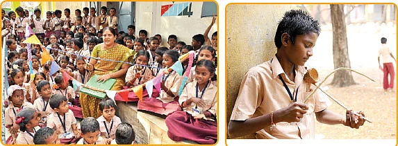 தேர்வை இனிமையாக்கும் கல்வி இணைச் செயல்பாடுகள் !