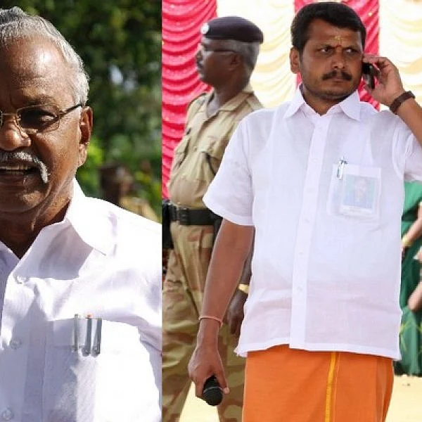 `செந்தில்பாலாஜிக்கு கூஜா தூக்கவா நான் இருக்கிறேன்?'- பொங்கிய கே.சி.பி; சிக்கலில் அரவக்குறிச்சி