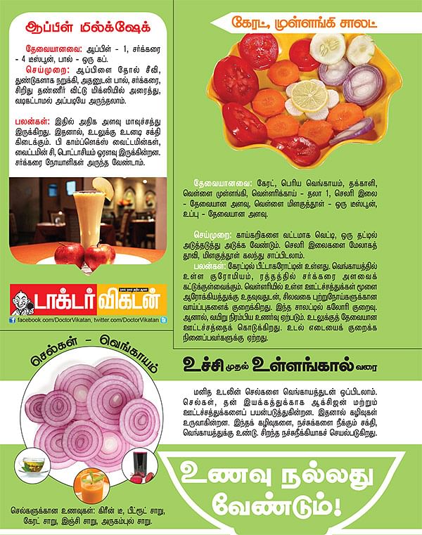 உணவு நல்லது வேண்டும்!