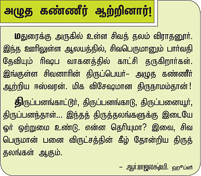 ஸ்ரீஉன்னிகிருஷ்ணனும் ஸ்ரீபகவதி அம்மையும்!