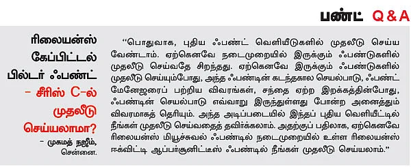 ஃபண்ட் பரிந்துரை!