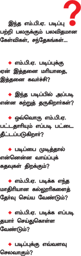 MBA - மூன்றெழுத்து மந்திரம்