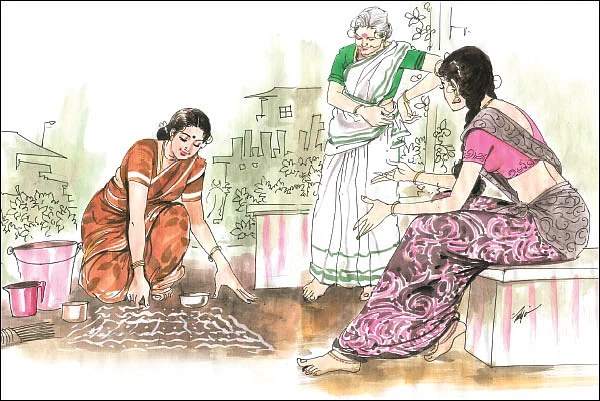 மனுஷி - 9 - கோலங்கள்