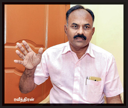 லஞ்சத்துக்கு எதிராக தேனி தியாகி மகன்!