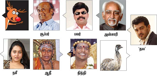 கஷ்டப்பட்டார் சூப்பர் ஸ்டார்... கஷ்டப்படுத்துறார் பவர் ஸ்டார்!