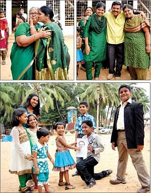 ஃபேஸ்புக் சேர்த்து வைத்த ஃபேமிலி !