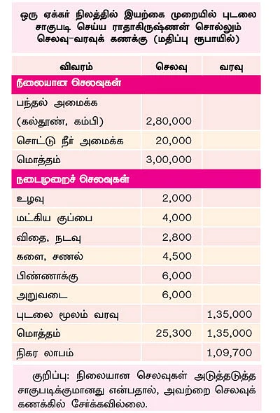 இயற்கைப் புடலை...