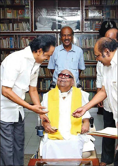 கருணாநிதியின் ஒரு நாள்!