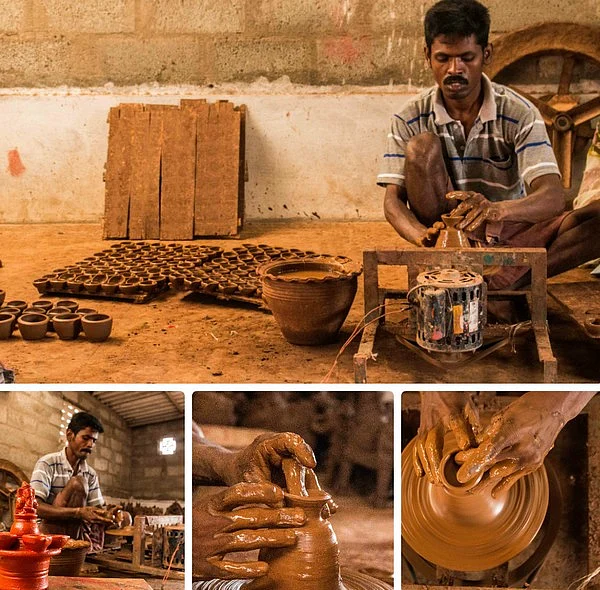 நிலவின் சேனைகளை பூமிக்கு வரவேற்கும் திருக்கார்த்திகை விளக்குகள்