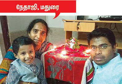 ஆனைமுகனுக்கு தீபக் கொண்டாட்டம்!