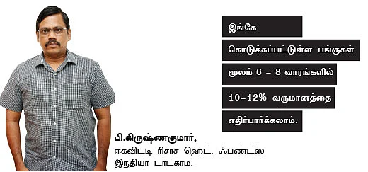 குறுகியகால முதலீட்டுக்கேற்ற பங்குகள் !