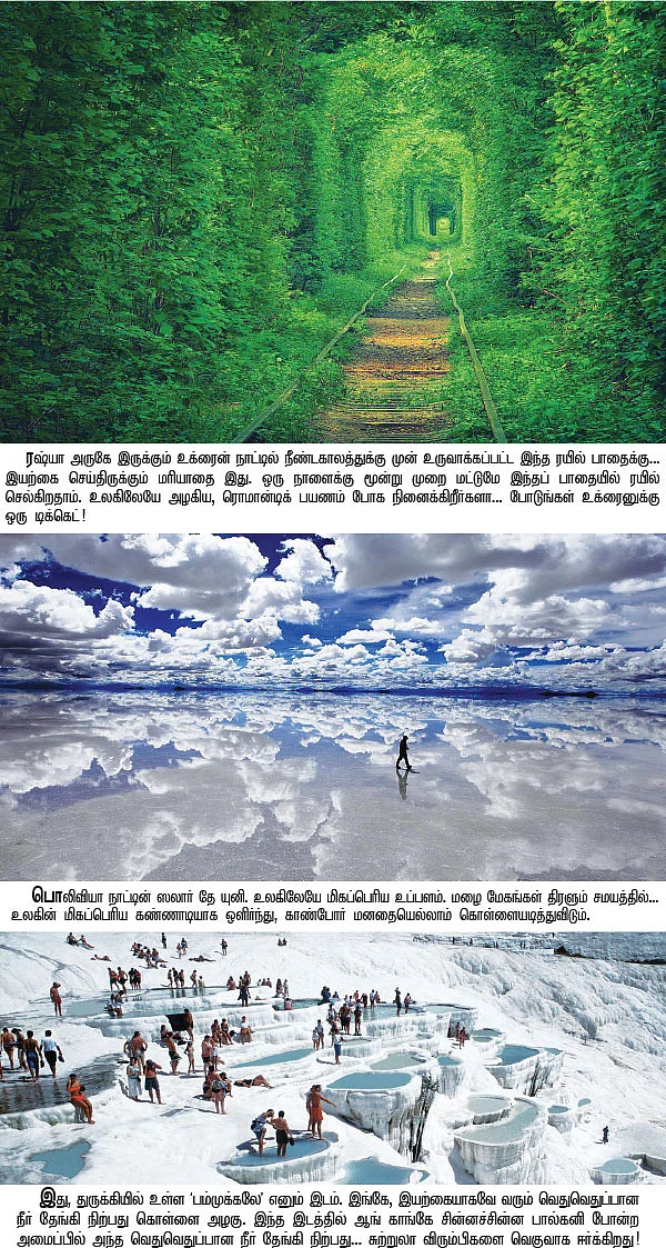 இதெல்லாமே இந்த பூமியில்தான்!
