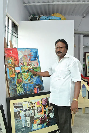 'எனது தூரிகைகள் கடவுளுக்காக...’