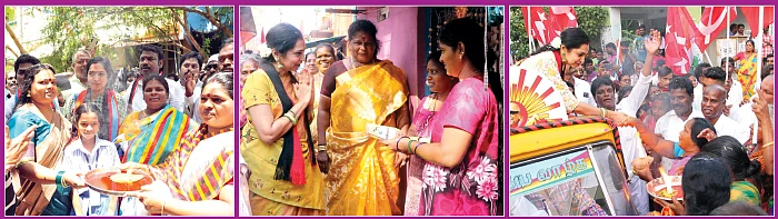 “தி.மு.க தேர்தல் அறிக்கையே என் பலம்!” - தமிழச்சி தன்னம்பிக்கை...