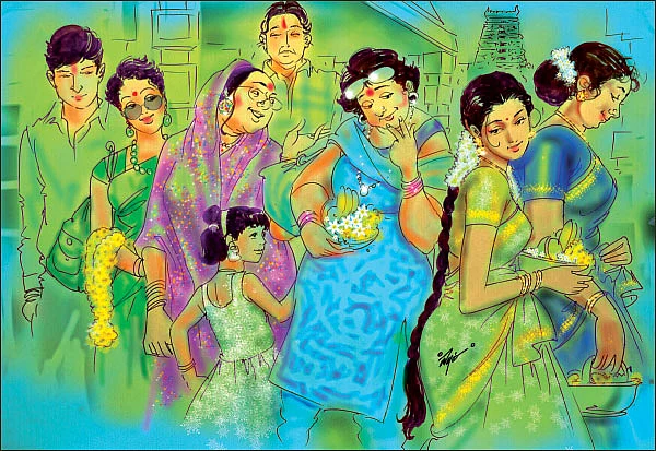 மனுஷி - 12 - பூ வாசம் புறப்படும் பெண்ணே!