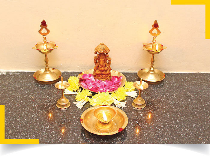 ஆனைமுகனுக்கு தீபக் கொண்டாட்டம்!