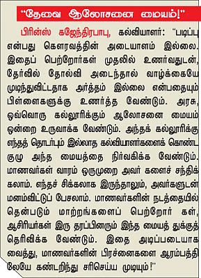 தற்கொலைக் கூடங்கள்!