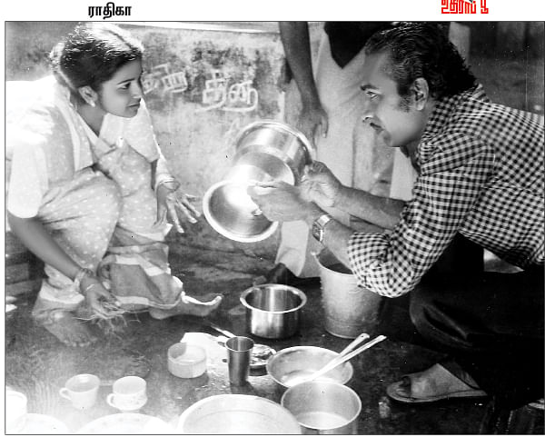 “குழந்தை மாதிரி நடிப்பு சொல்லிக்கொடுப்பார்! - ராதிகா