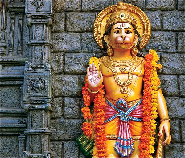 அர்ஜுனனைக் காத்த அனுமந்த கொடி!