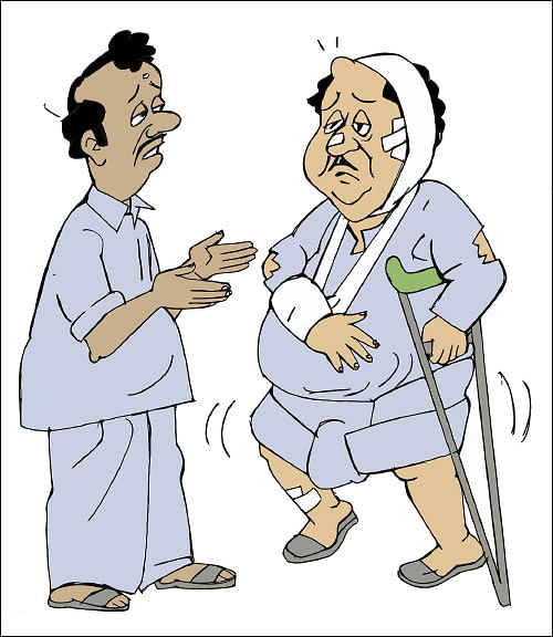 ஜோக்ஸ் - டமாசு பண்றயே தலீவா... டமாசு