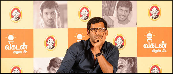 விகடன் பிரஸ்மீட்: “நான் அரசியலுக்கு வந்த காரணம்!” - விஷால்