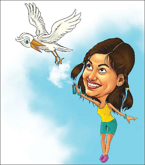 ஓவியா சார்... சிரிக்குது சார்!